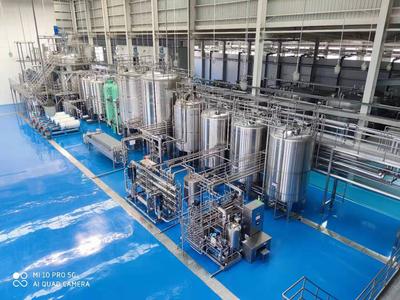 Collagen peptide production line